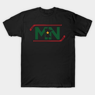 Mn The State Of Hockey T T-Shirt